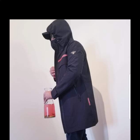 Prada rain coat